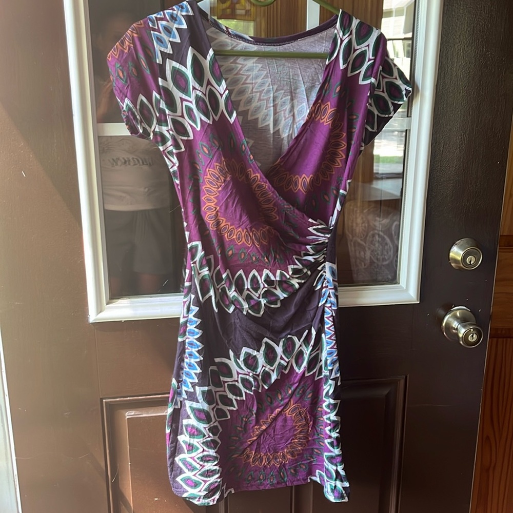 Cute beach wrap dress